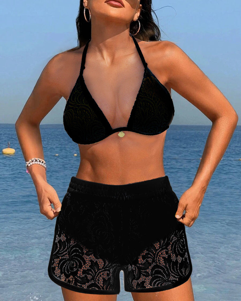 Lana | Conjunto de bikini de encaje elegante