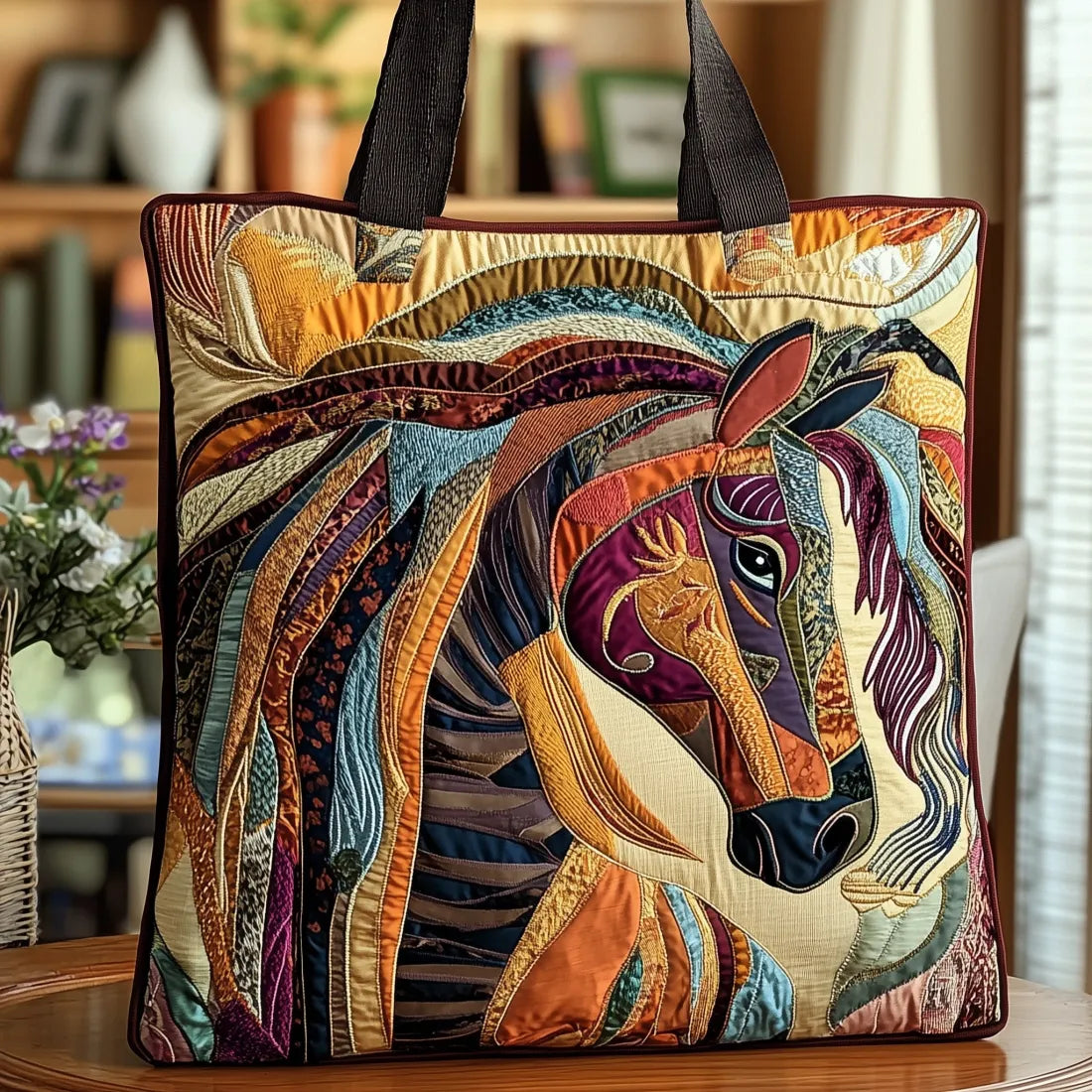 Amalia | Bolso de caballo mosaico