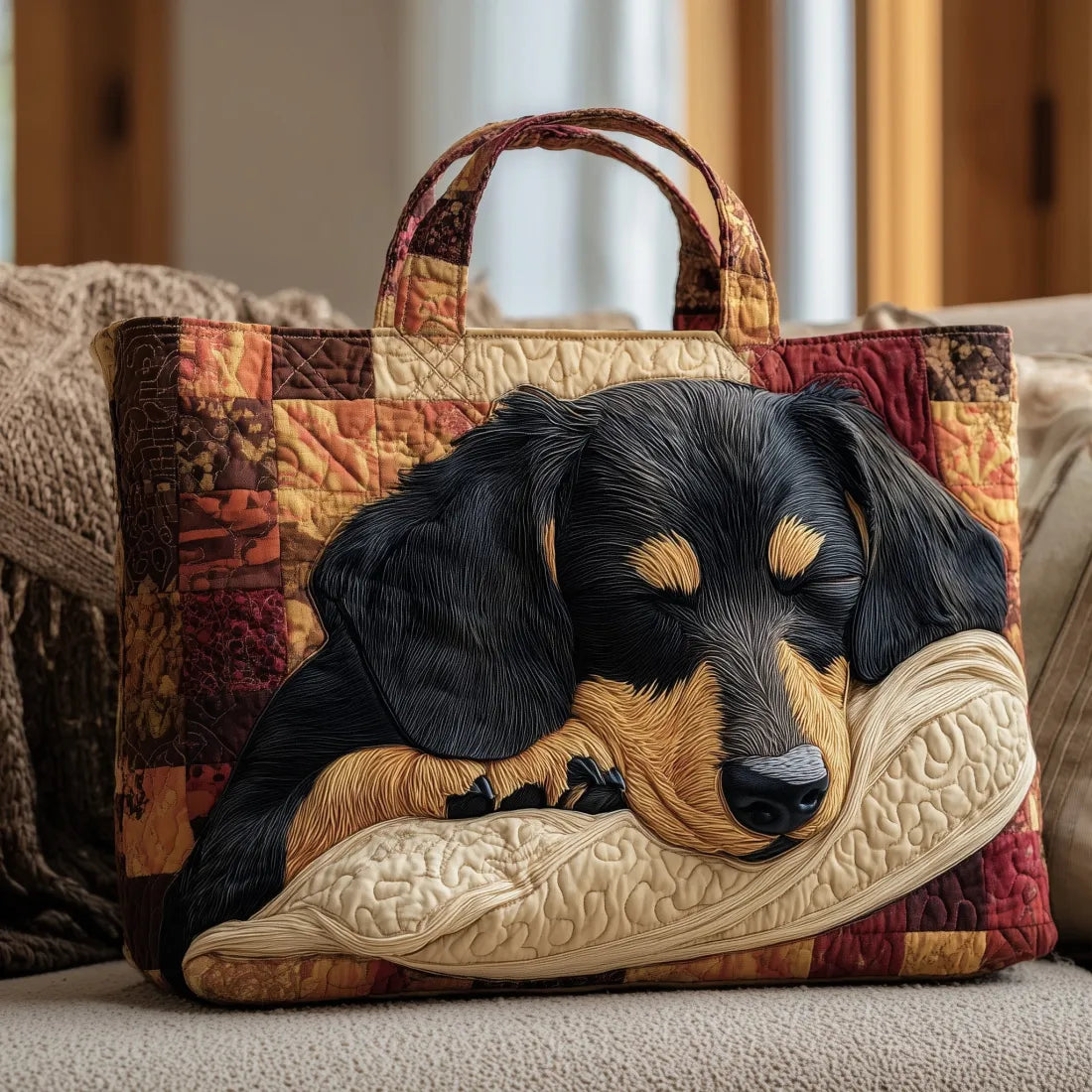 Elvira | Bolso de Dachshund Hecho a Mano