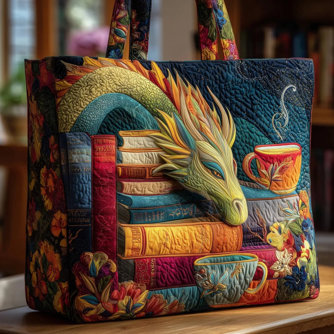 Alicia | Bolso de Hombro con Dragón