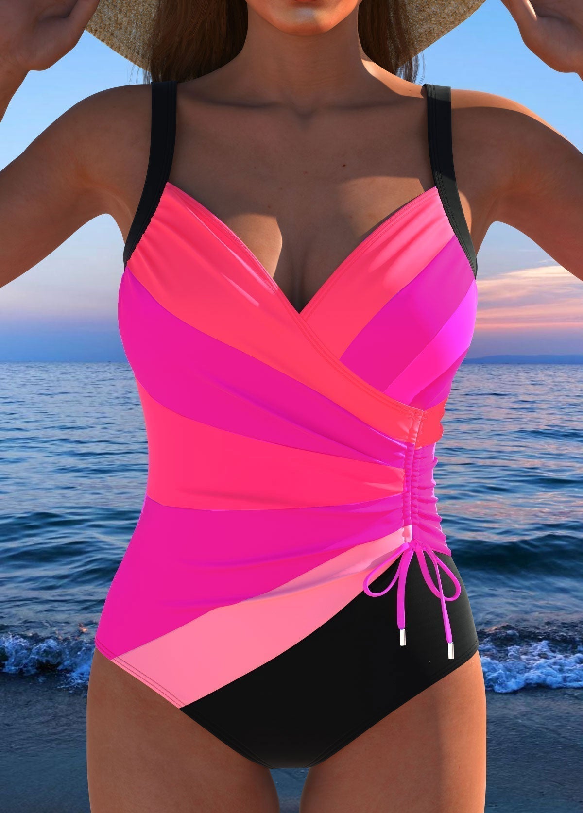 Ani | Maillot de baño de lujo con estampado colorido