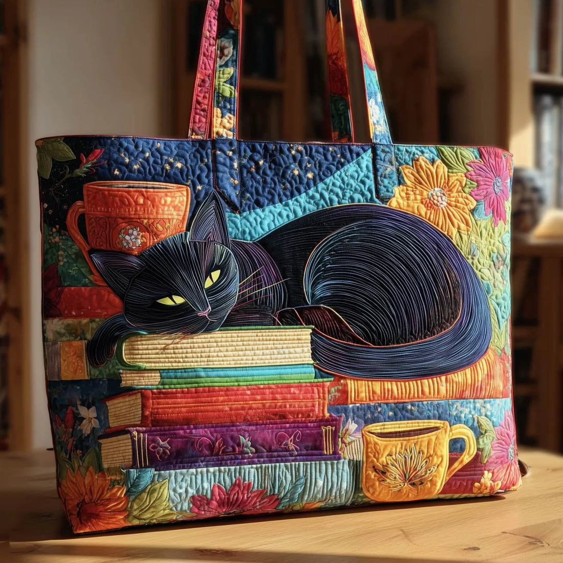 Lucia | Bolso de gato negro hecho a mano
