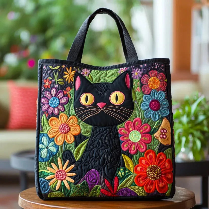 Olivia | Bolso de hombro de gato negro