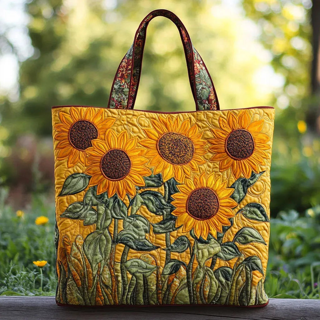 Beatriz | Bolso con estampado de girasoles