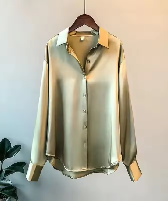Elisa - Blusa de seda