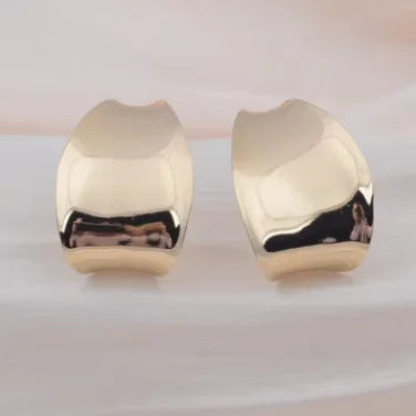 Pendientes Colgantes de Discos Esculturales
