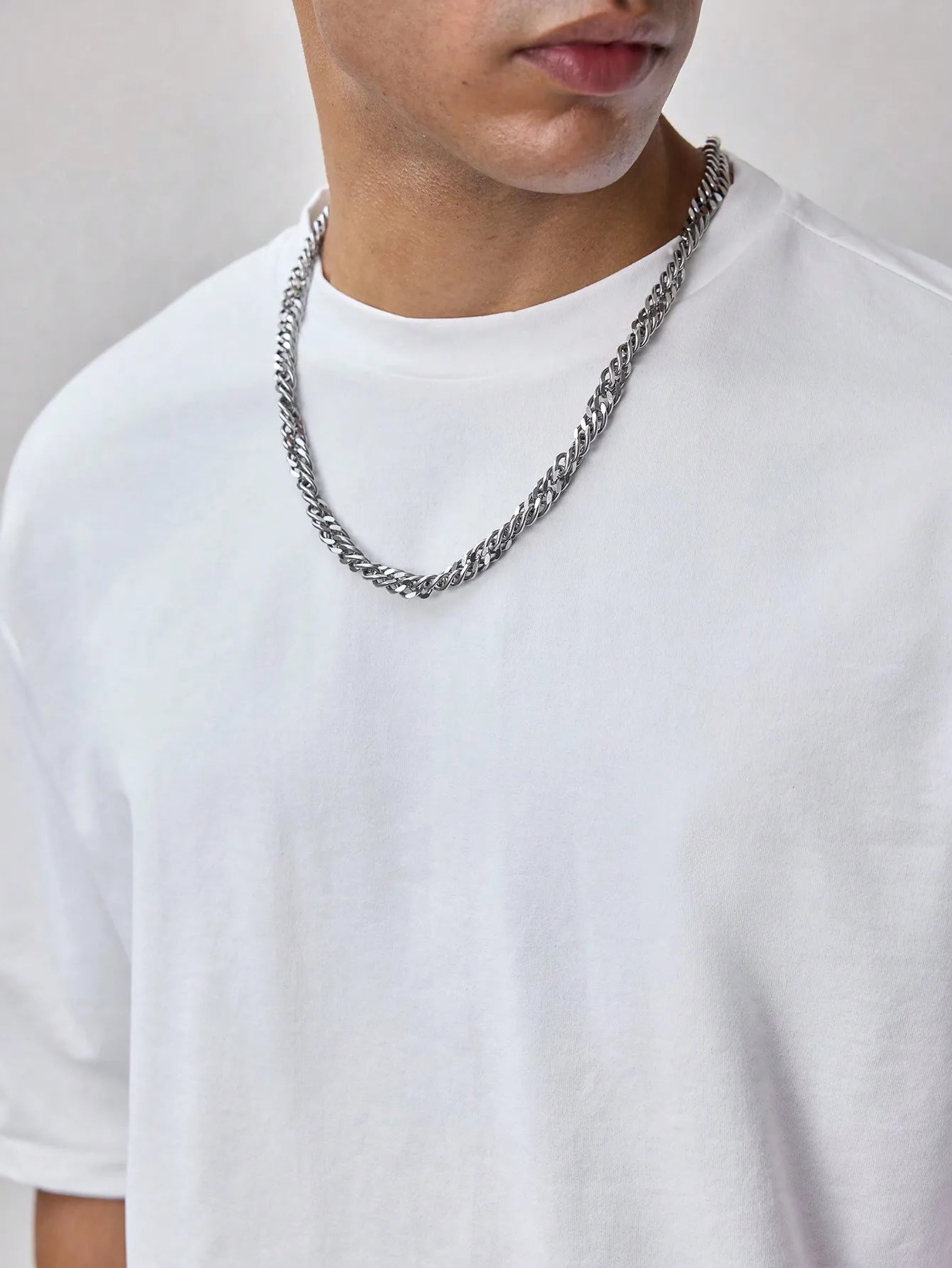 Camiseta Oversize Premium - Blanco Puro