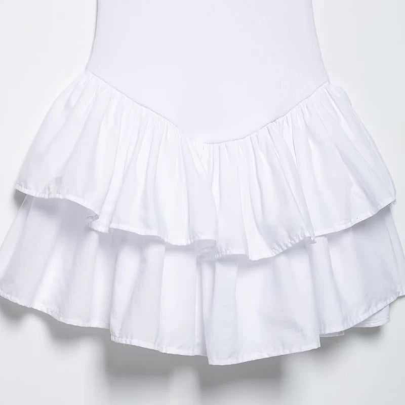 Vestido "White Cloud" Active Mini: Frescura y Elegancia Deportiva