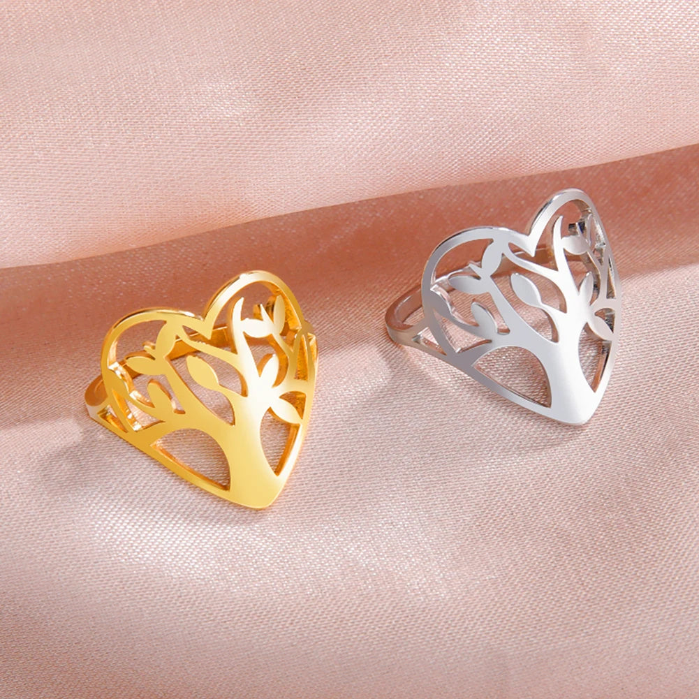 Anillo de la suerte del Árbol de la vida