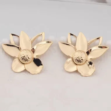 Pendientes Colgantes de Discos Esculturales