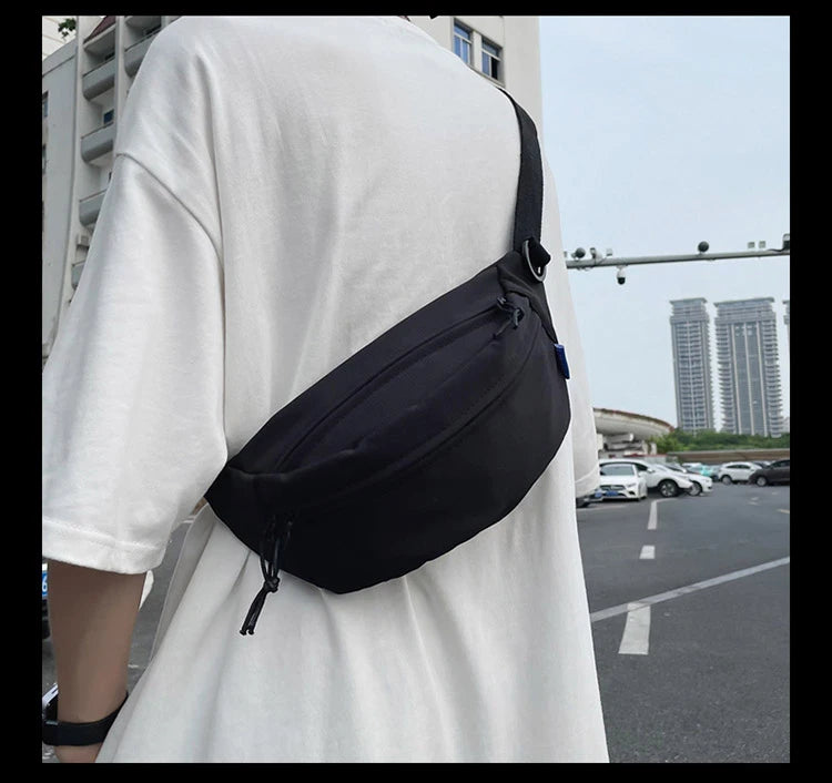 Urban Flex: Riñonera Deportiva de Textura Cuadriculada