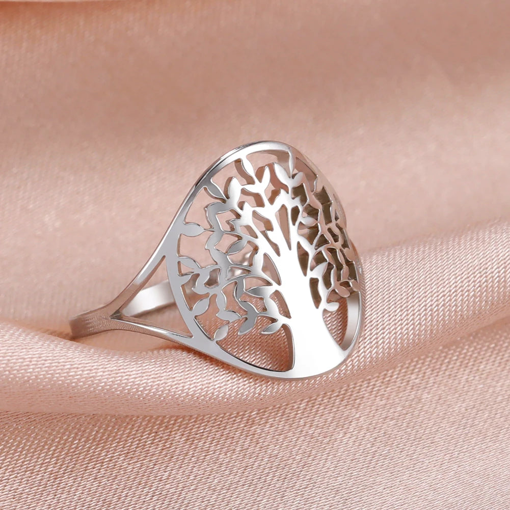 Anillo de la suerte del Árbol de la vida