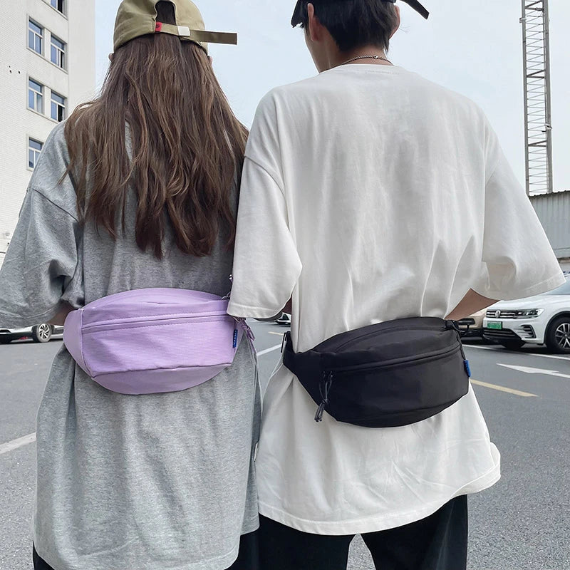 Urban Flex: Riñonera Deportiva de Textura Cuadriculada