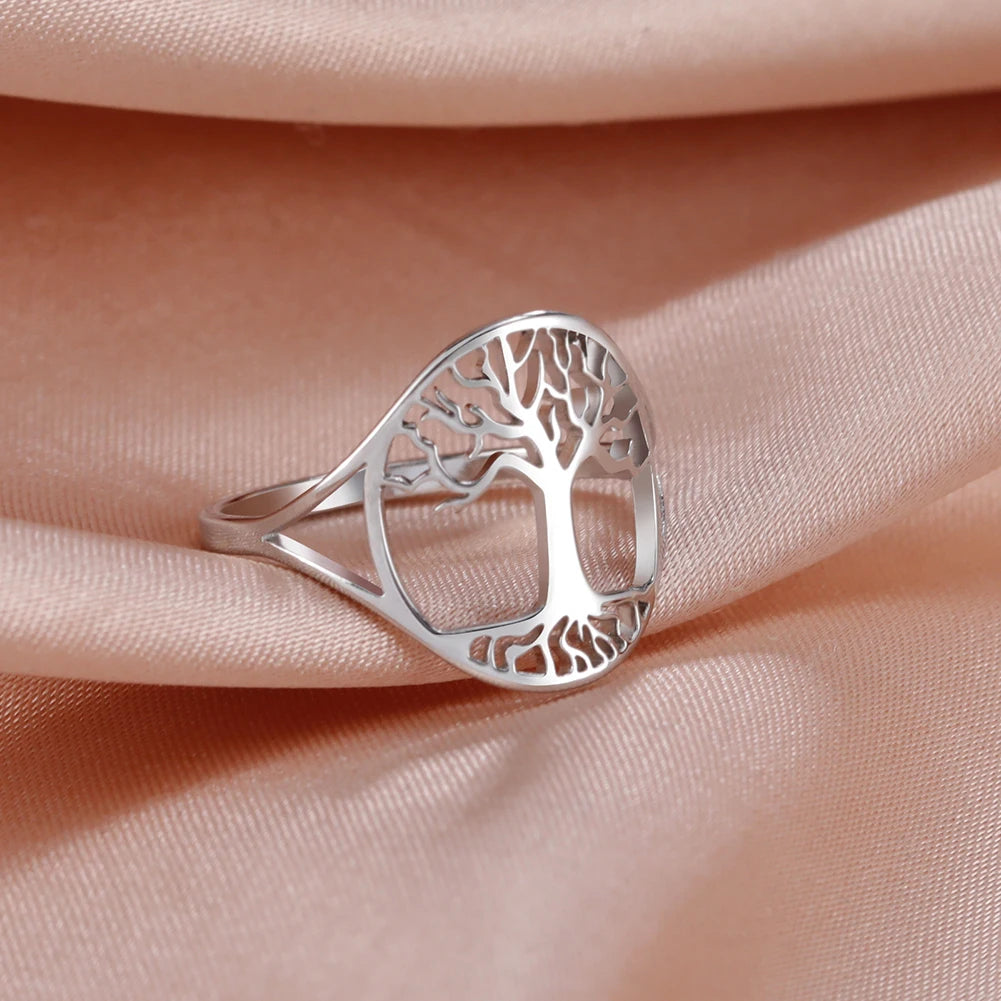 Anillo de la suerte del Árbol de la vida