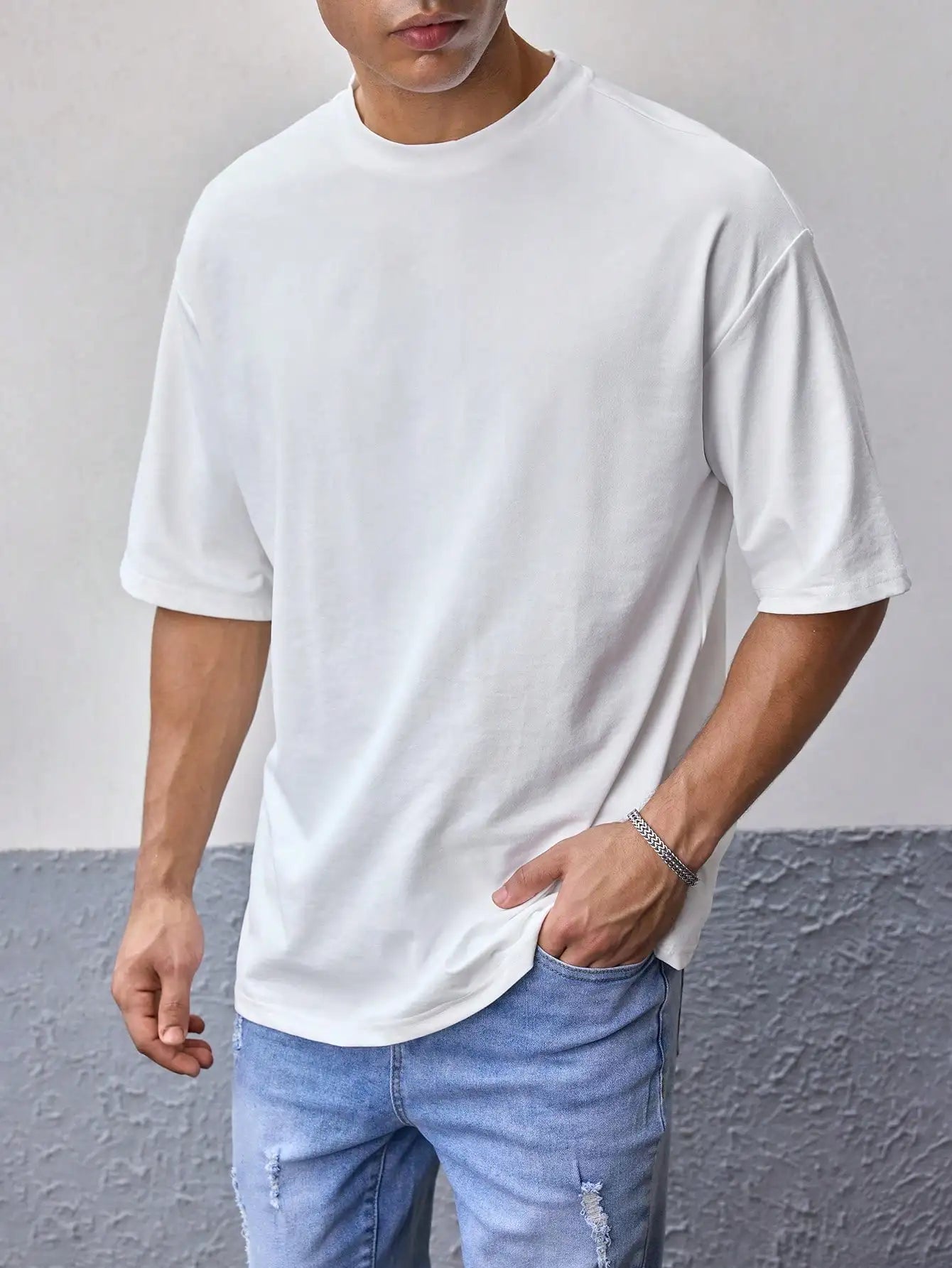 Camiseta Oversize Premium - Blanco Puro