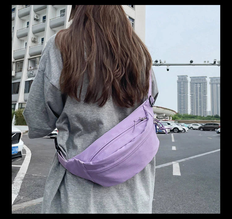 Urban Flex: Riñonera Deportiva de Textura Cuadriculada