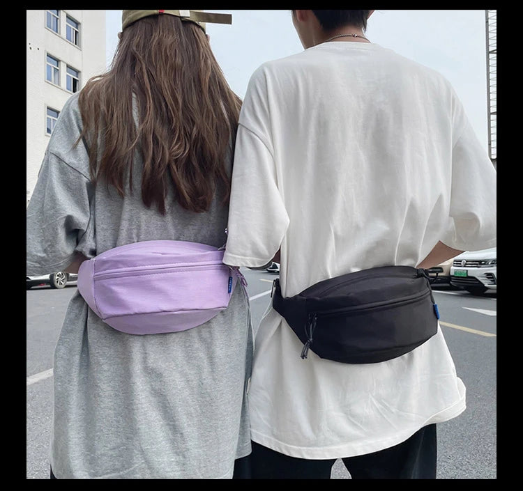 Urban Flex: Riñonera Deportiva de Textura Cuadriculada