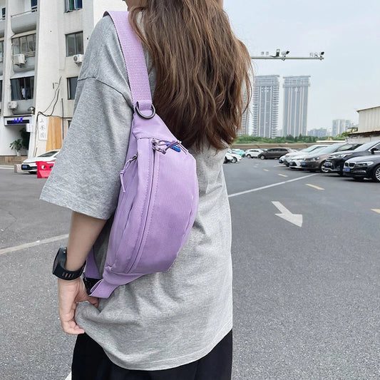 Urban Flex: Riñonera Deportiva de Textura Cuadriculada
