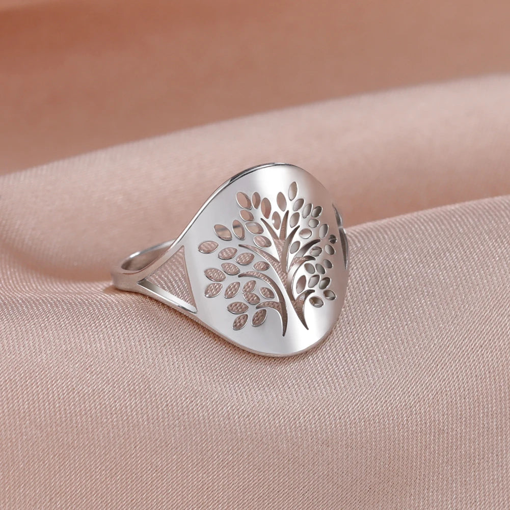 Anillo de la suerte del Árbol de la vida