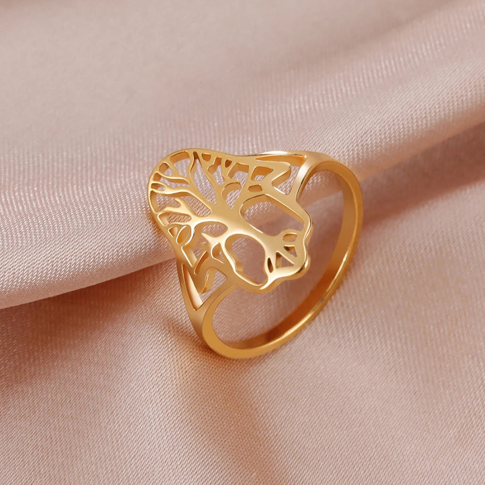 Anillo de la suerte del Árbol de la vida