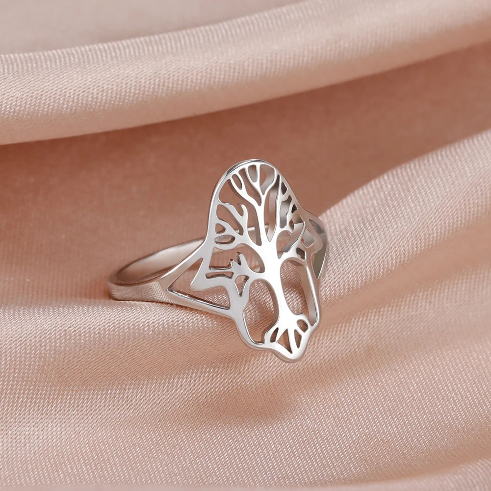Anillo de la suerte del Árbol de la vida