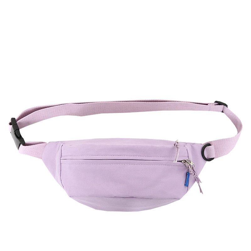 Urban Flex: Riñonera Deportiva de Textura Cuadriculada