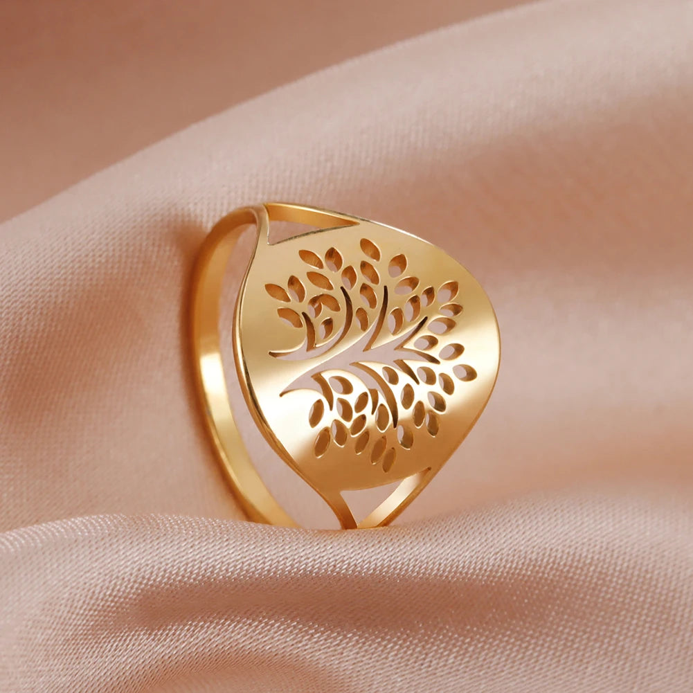Anillo de la suerte del Árbol de la vida