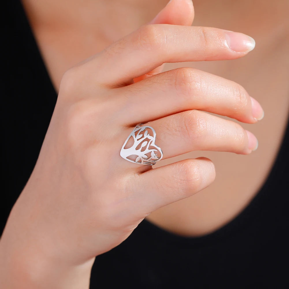 Anillo de la suerte del Árbol de la vida