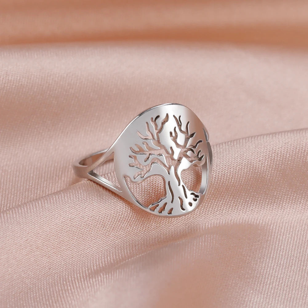 Anillo de la suerte del Árbol de la vida