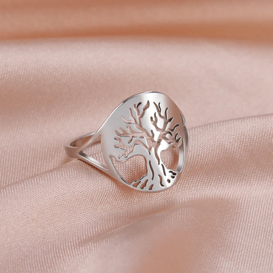 Anillo de la suerte del Árbol de la vida