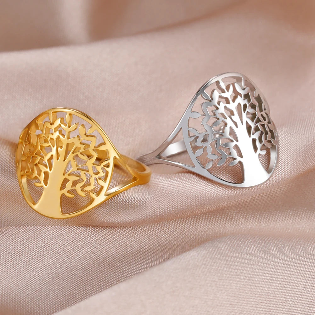 Anillo de la suerte del Árbol de la vida