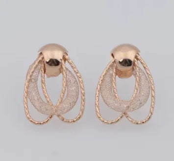 Pendientes Colgantes de Discos Esculturales