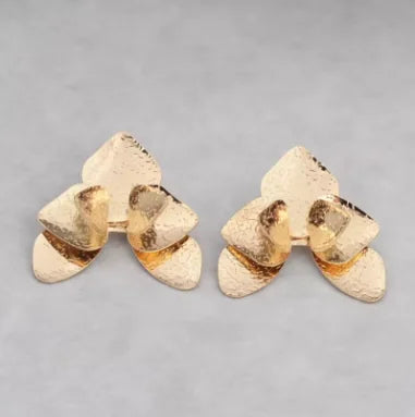 Pendientes Colgantes de Discos Esculturales